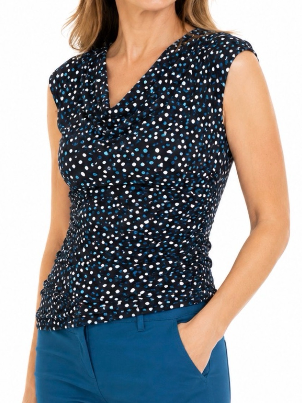 Ricki’s Cowl Neck Extended Sleeve Tee
